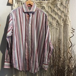 Men’s Cotton Dress Shirt Size Large